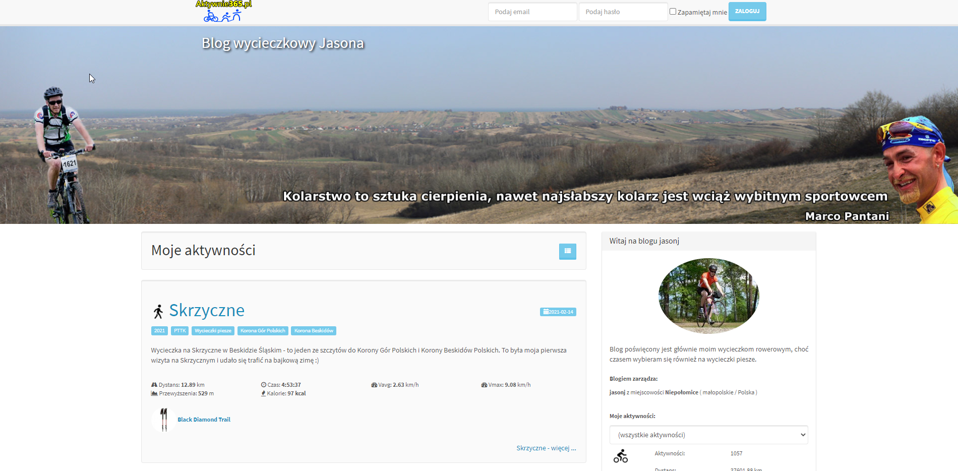 Mój blog turystyczny